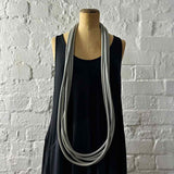 Chunky spaghetti necklace