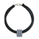 triple ring necklace