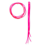 very long, asymmetric rubber Scribble earrings