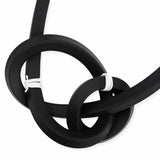 Dramatic Long Knot Necklace