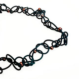 short chaotic necklace with pearls limited edition