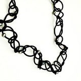 short chaotic necklace with pearls limited edition
