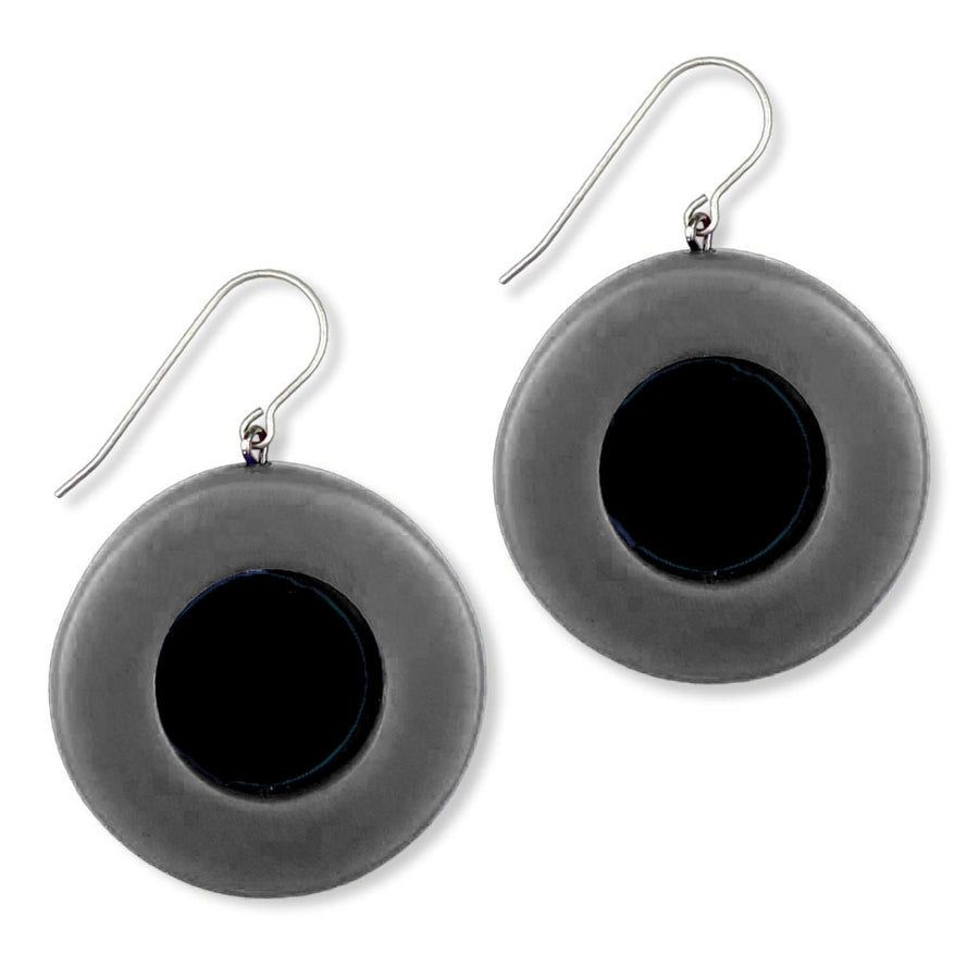 concentric circle earrings discontinued (for now)