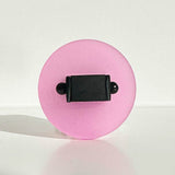 Large chunky pink and black ring