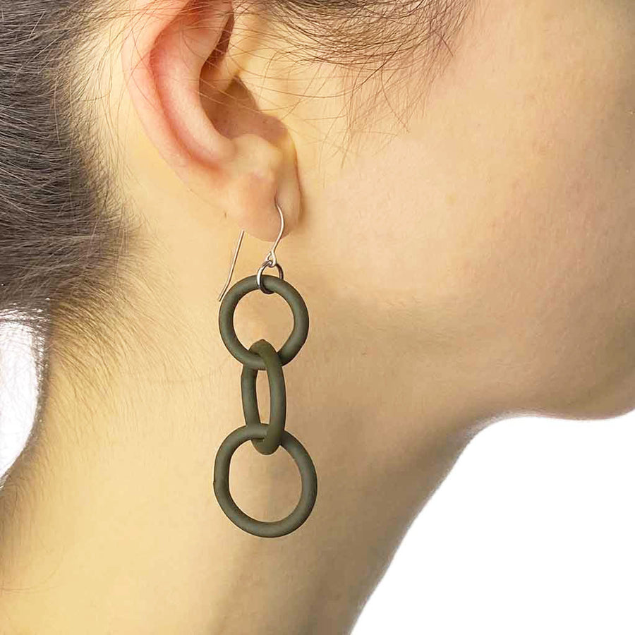 Chain earrings