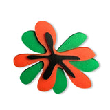 Abstract Flower Brooch