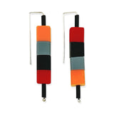 blocks of 4, Earrings