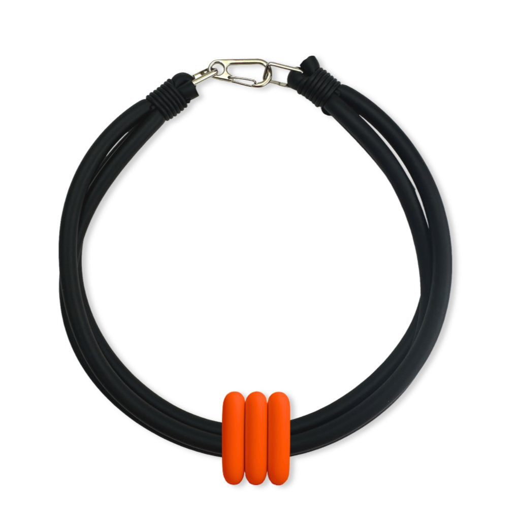 triple ring necklace