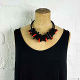Zero Waste, Recycled Rubber and Perspex Necklace -Discontinued