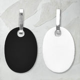 reversible white/black perspex earrings, Frank Ideas