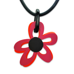 Flower Power Abstract Pendant