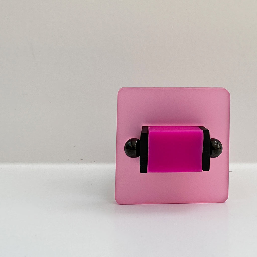 pink on pink chunky ring