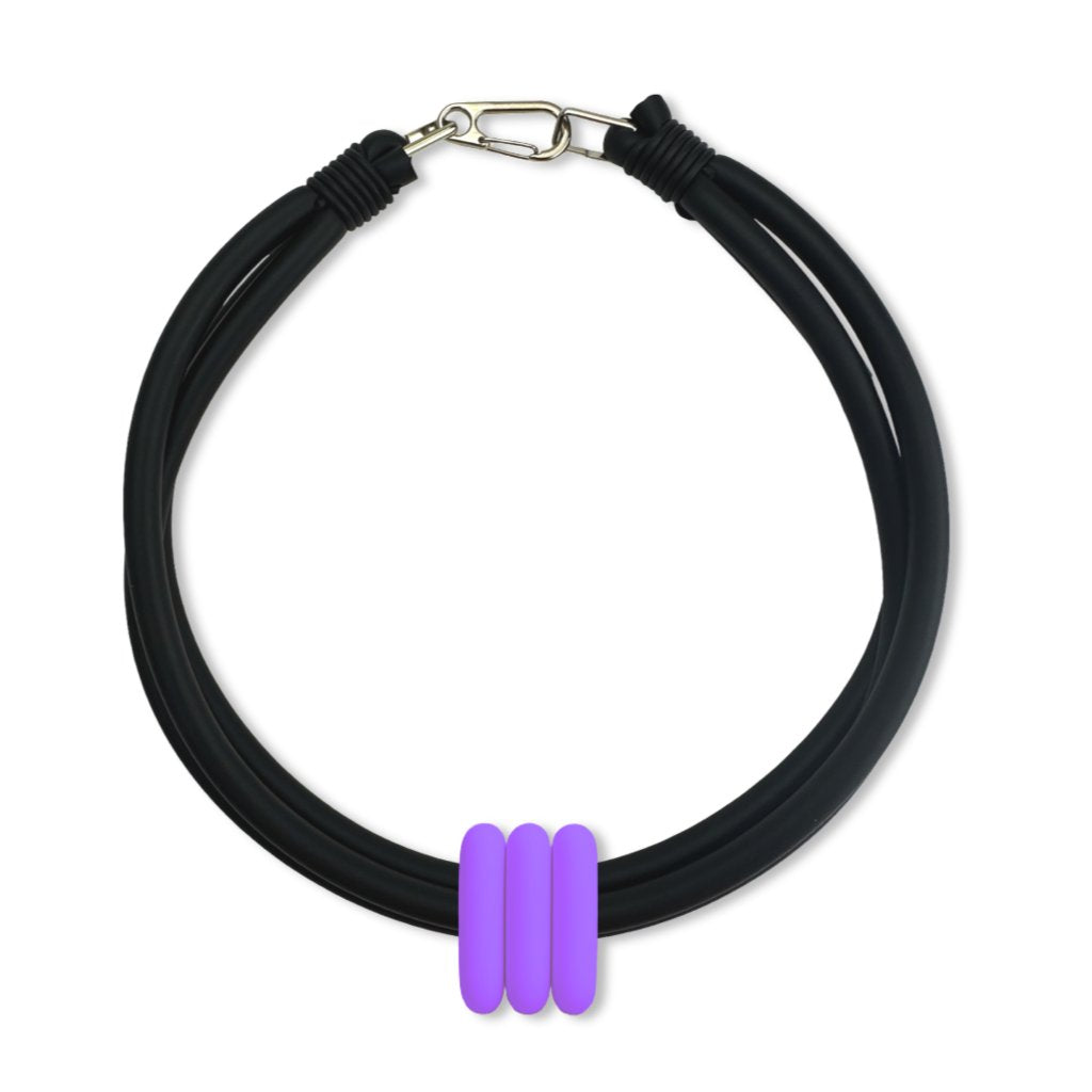 triple ring necklace