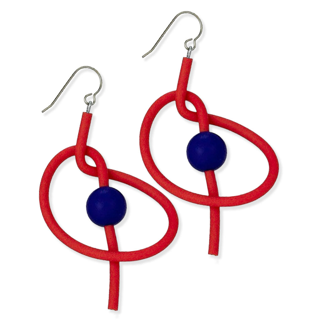 Knot earrings