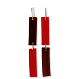double strip earrings