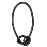 Dramatic Long Knot Necklace