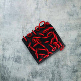 Loopy Rubber Diamond Brooch