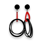 shapes earrings -new colours end of line