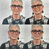 Earrings worn 4 different ways Frank ideas