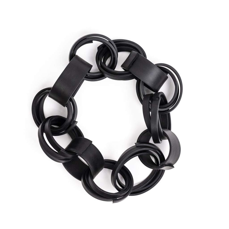Short Rubber Chain Necklace