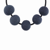 Short Chunky Felt Necklace