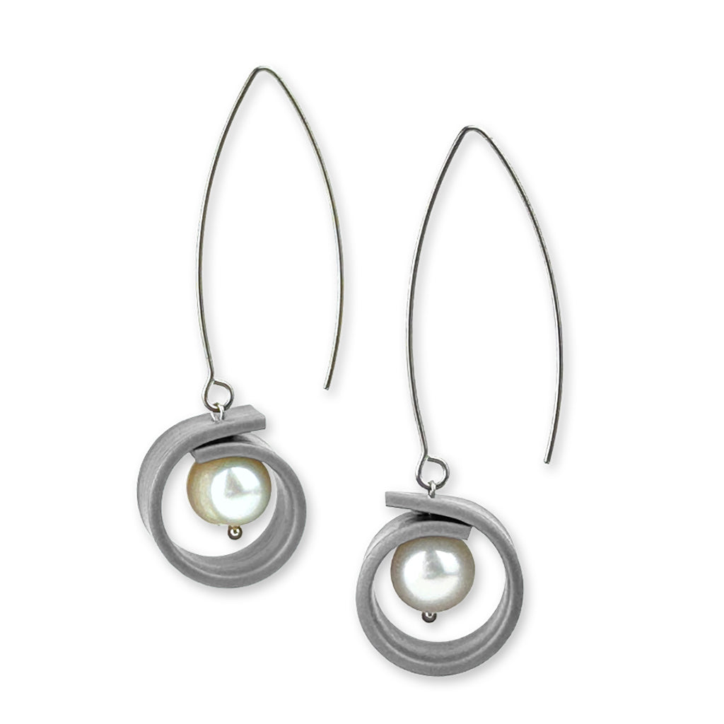 Not So Simple Pearl Earrings