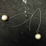 Simple Pearl Earrings