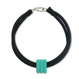 triple ring necklace