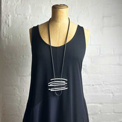 sketch necklace