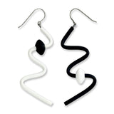Squiggle earrings