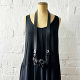 Long Flat Tangle Necklace