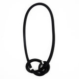 Dramatic Long Knot Necklace