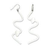 Squiggle earrings