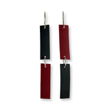 double strip earrings