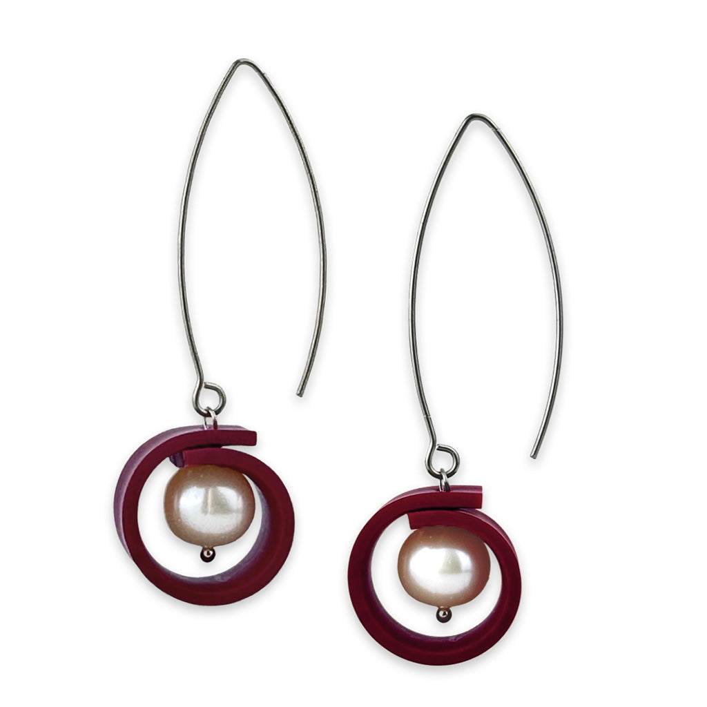 Not So Simple Pearl Earrings