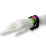 wrapped round rubber bangle