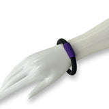 wrapped round rubber bangle