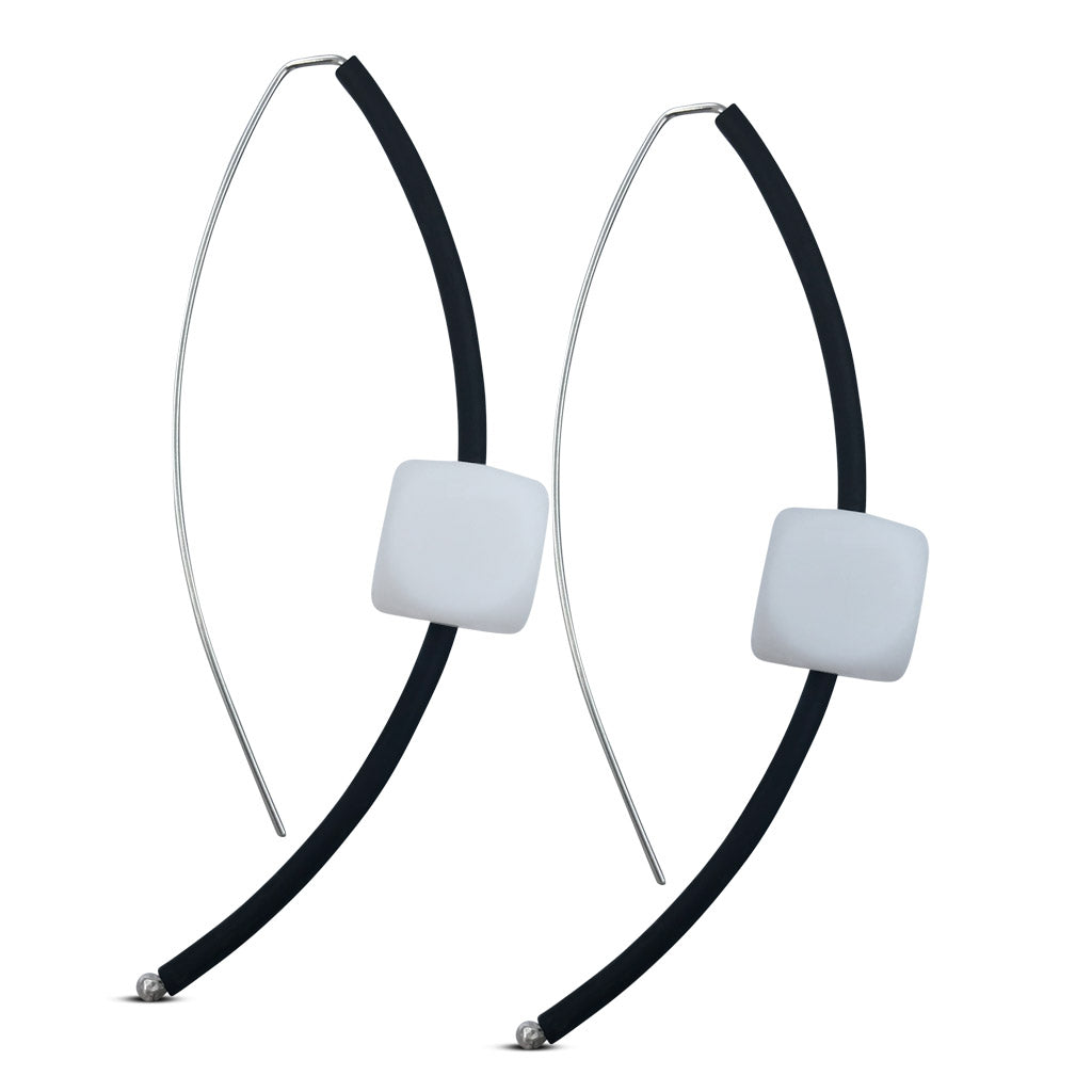 cube earrings