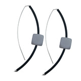 cube earrings