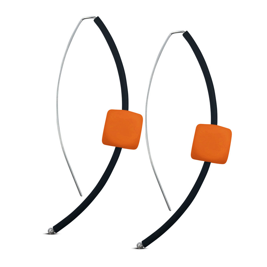cube earrings