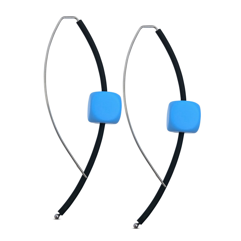 cube earrings