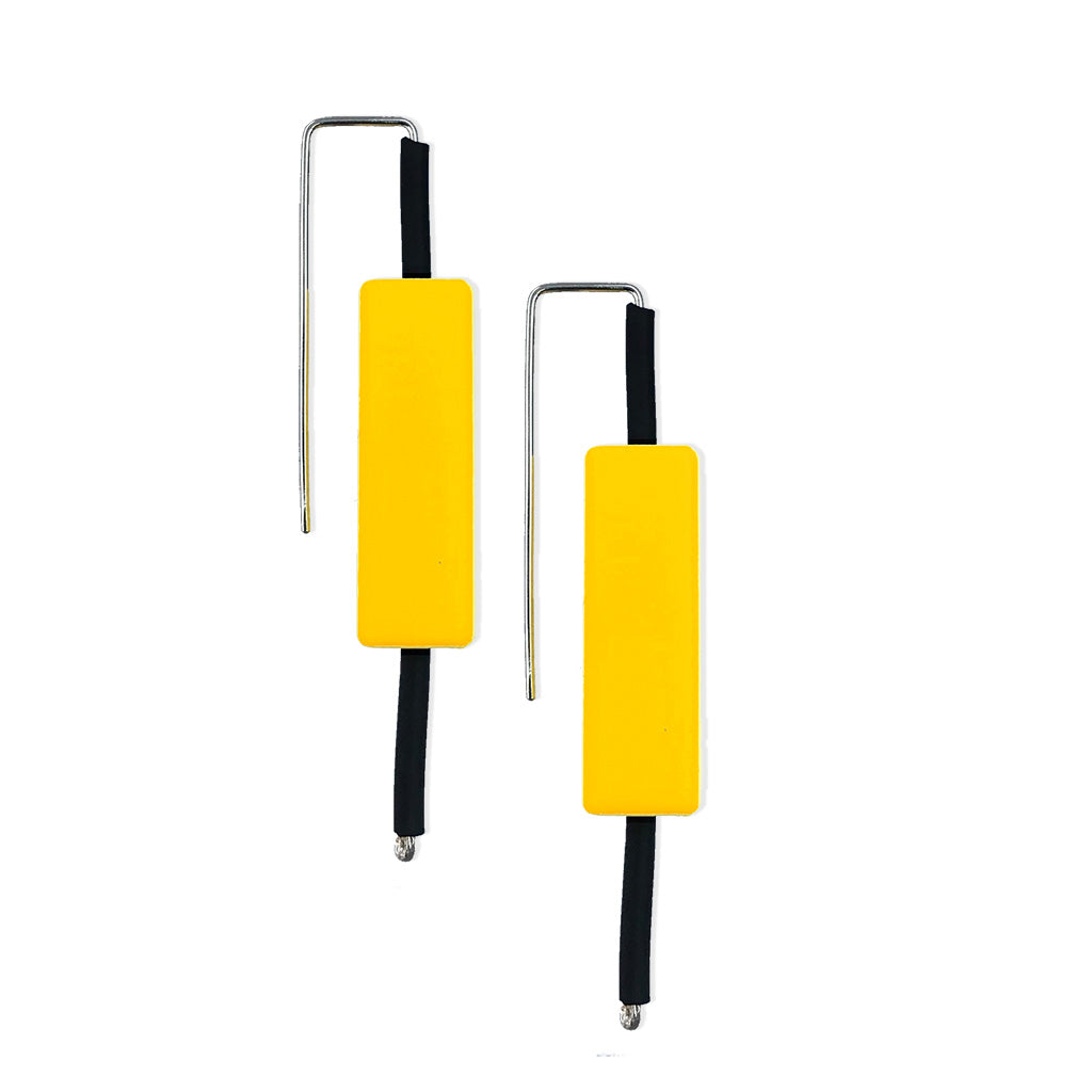 rectangle earrings