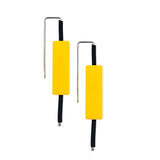 rectangle earrings