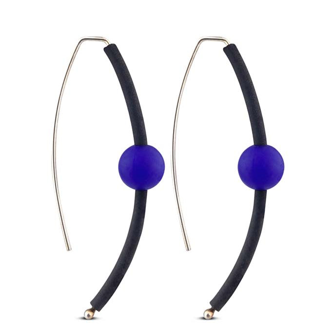 small sphere earrings
