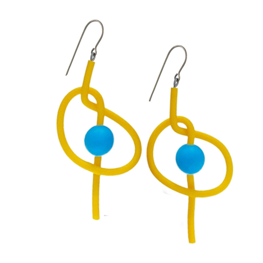 Knot earrings, discontinued colours