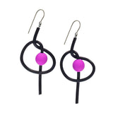 Knot earrings, discontinued colours
