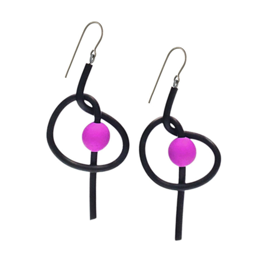 Knot earrings, discontinued colours