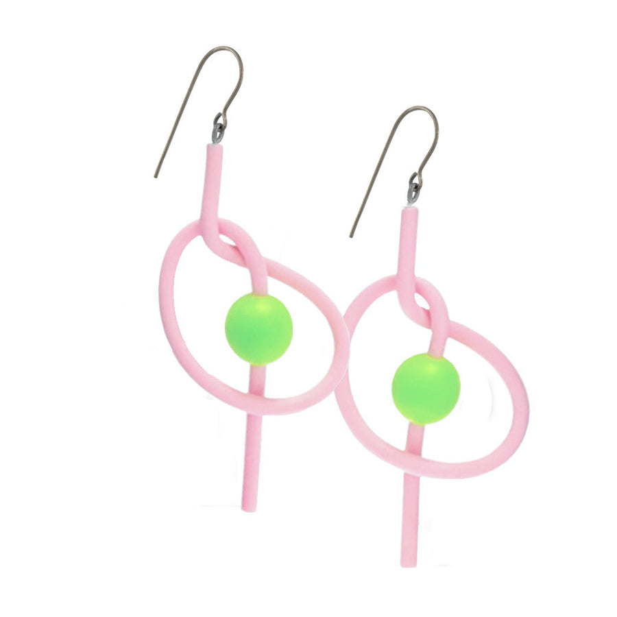 Knot earrings, discontinued colours