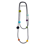 8 mixed colour felt beads-end of colours