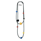 8 mixed colour felt beads-end of colours